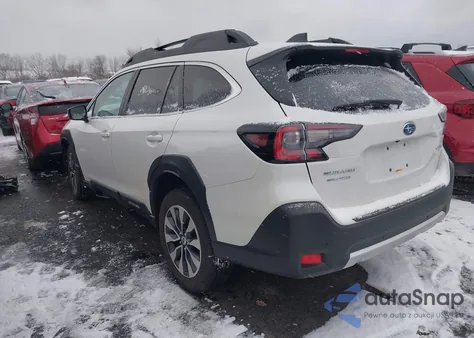 2025 Subaru Outback Limited z USA, uszkodzony, nr VIN 4S4BTANC1S3123439